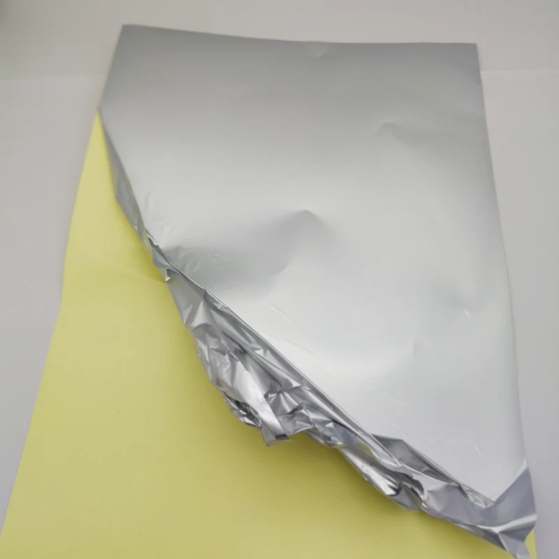 FUNCOLOUR из тонкого материала 25 микрон A4 пустой матовый серебристый ПЭТ стикер