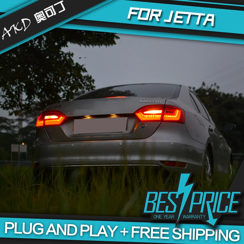 АКД автомобильного тюнинга задних фонарей для VW Jetta MK6 сигнальных огней