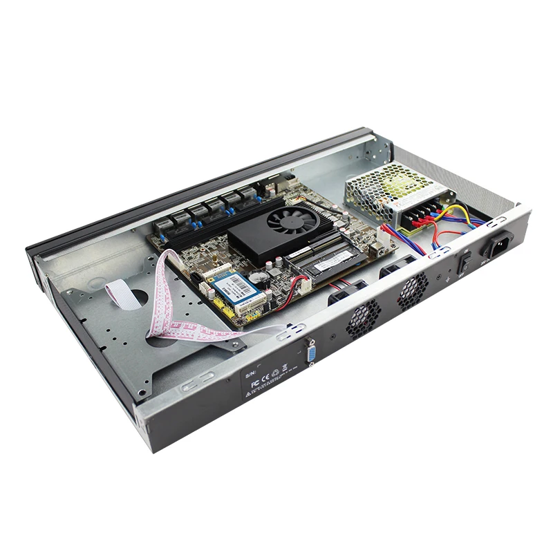 Pfsense I7-8550U 1U промышленный компьютер система windows и Linux Aikuai Weimeng управление