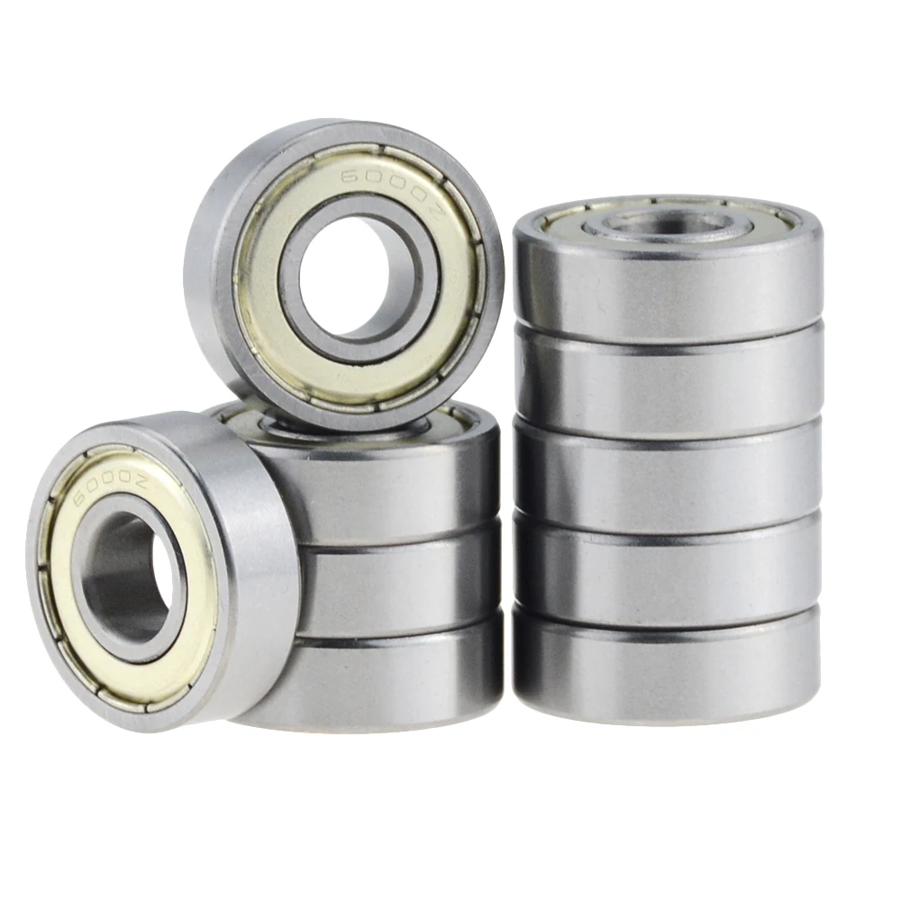 10pcs 6000zz 6000-2RS 10x26x8mm miniature deep groove ball bearing 10*26*8mm | Обустройство дома