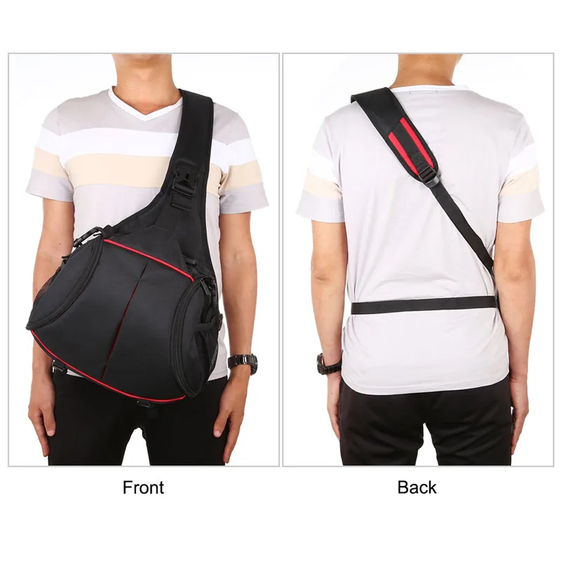 Треугольная сумка для камеры SLR слинг водонепроницаемый рюкзак мессенджер на