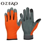 Мотоциклетные Перчатки OZERO из оленьей кожи, дышащие мотоциклетные перчатки с пальцами для езды на открытом воздухе, занятий спортом, работы в саду