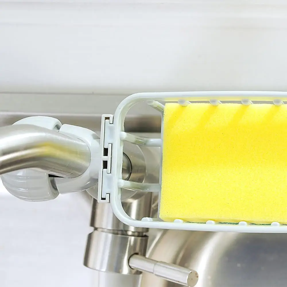

Bathroom Accesspries Kitchen Drainage Shelf Multifunctional Dishwashing Sponge Storage Rack High Quality Rack