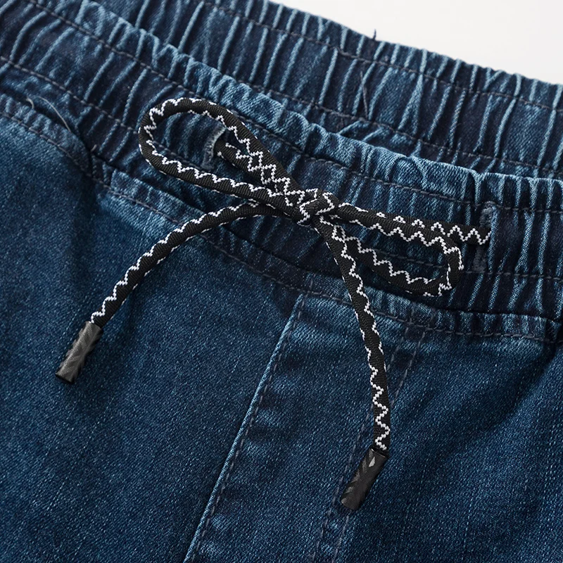 Джинсы SEMIR мужские свободные Хлопковые Штаны шаровары эластичные брюки для бега