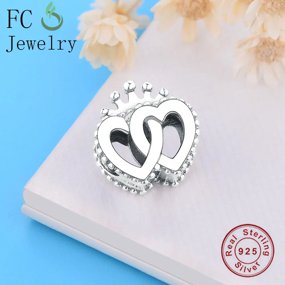 FC ювелирные изделия подходят для оригинальных планшетов двойных сердец короны