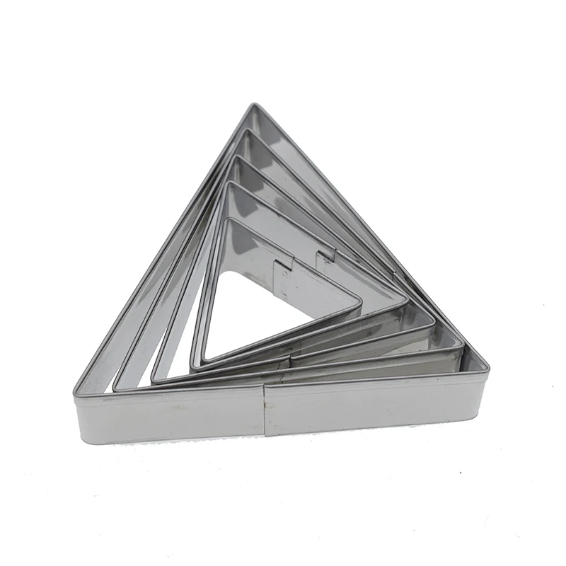 3/4/5/6/7 см треугольная форма для резки Глины из нержавеющей стали DIY полиморфные