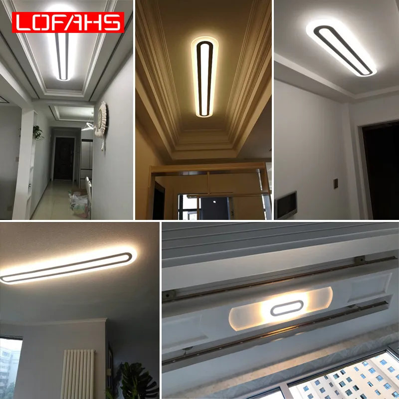 LOFAHS современные светодиодные потолочные лампы для спальни кухни прохода - Фото №1