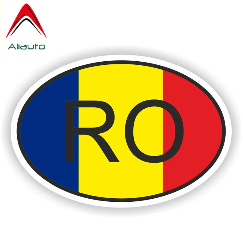 Aliauto индивидуальная Автомобильная наклейка RO флаг России код страны