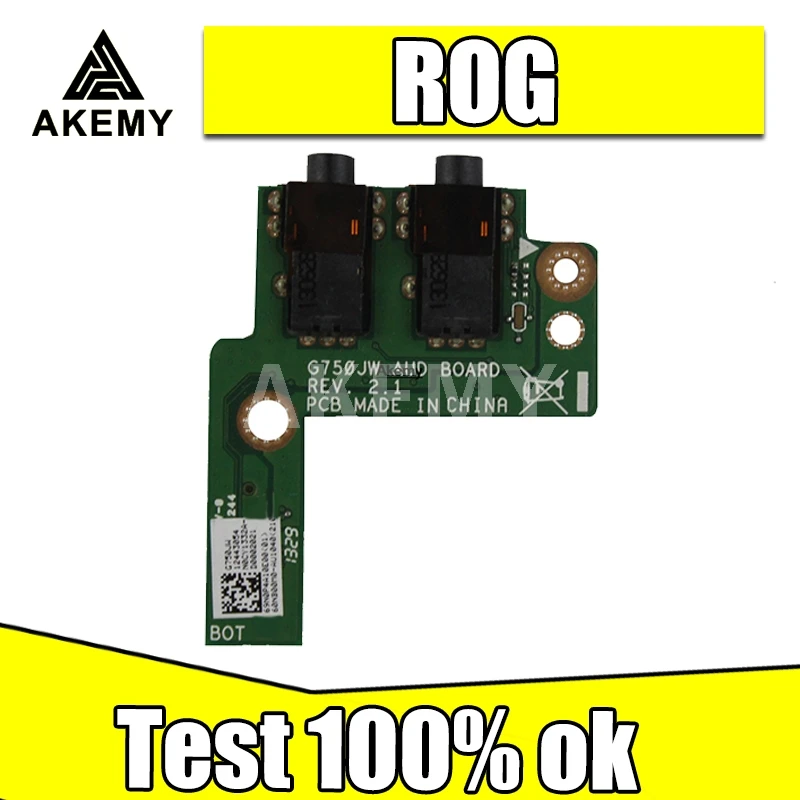 Для For Asus ROG G750 G750J G750JX G750JH G750JM G750JW G750JS G750JZ AUD доска аудио бесплатная доставка |
