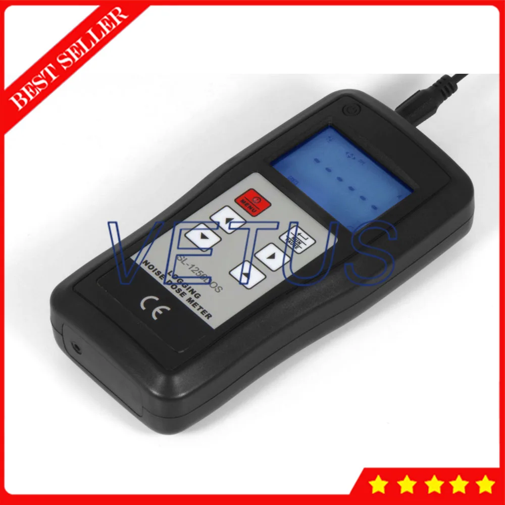 

SL-1256DOS Logging Personal Noise Dose Meter Sound level dosimeter Noise Meter Tester