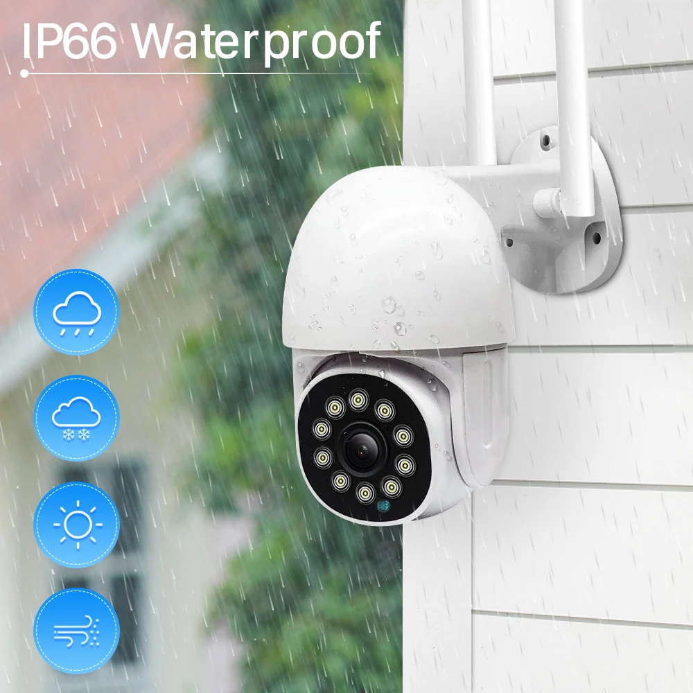 BESDER 5MP 4X Zoom IP камера Wi Fi 3MP Tuya Smart Ai Автоматическое слежение за домашней камерой