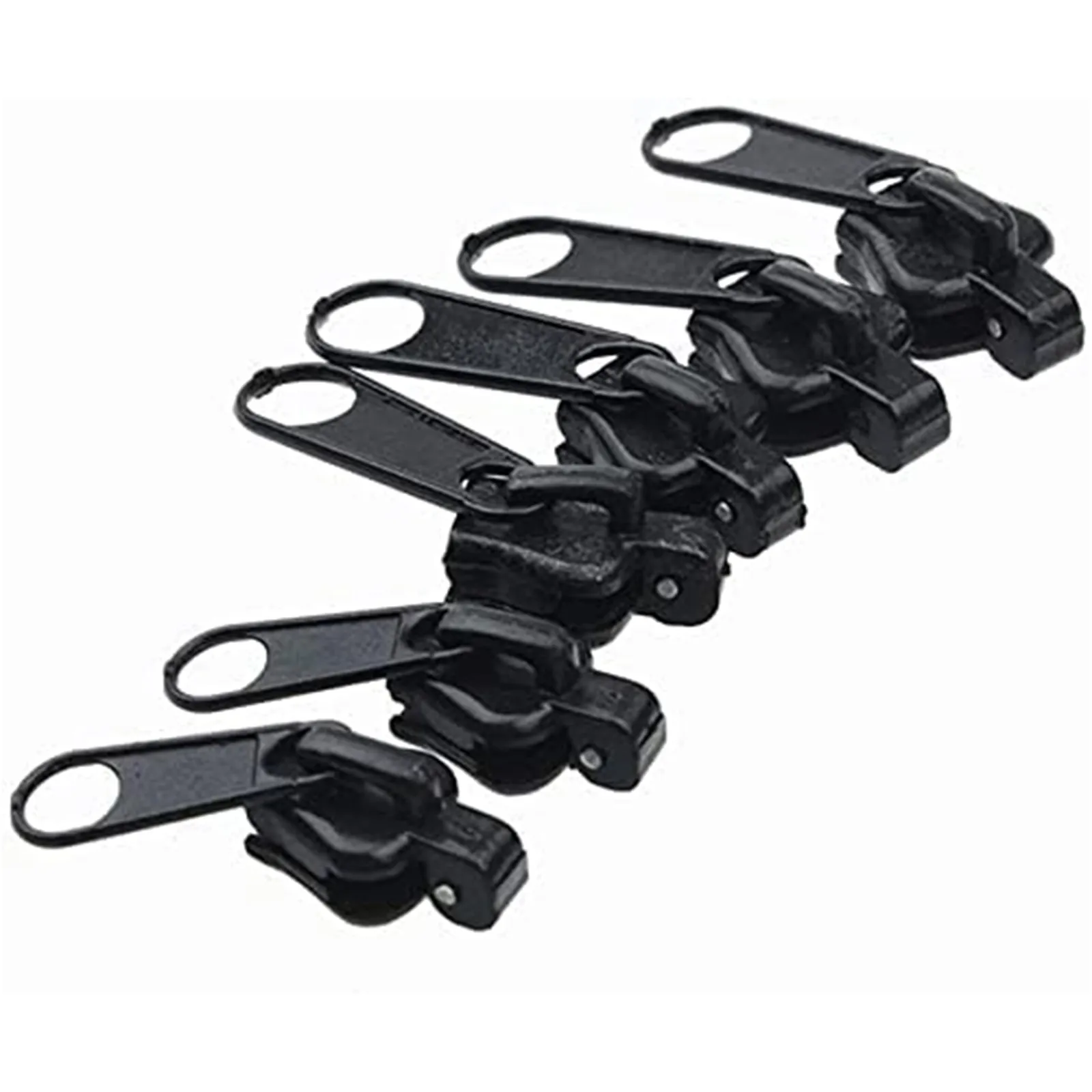 6pcs/kit Multifunctional Zipper Head Universal Instant Fix Repair Fastener Replacement Garment Sewing Puller | Дом и сад
