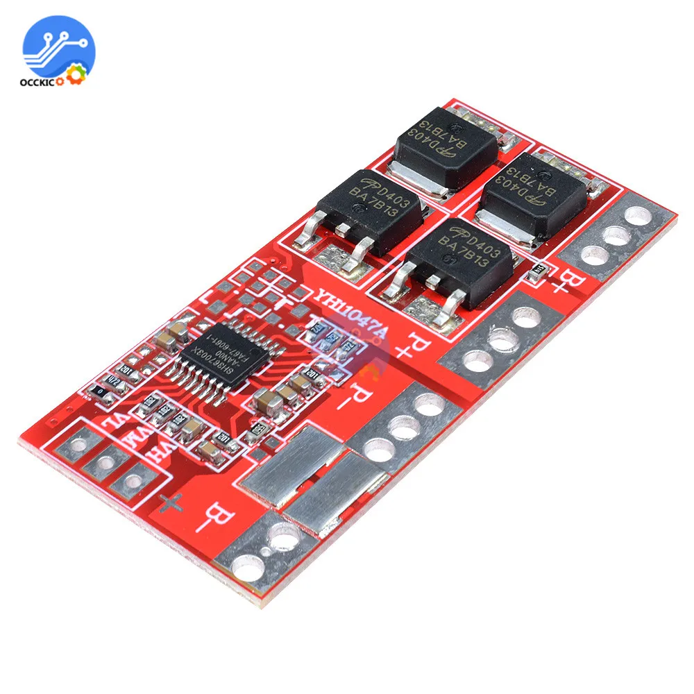 Литий-ионная литиевая 18650 плата защиты зарядного устройства 12,6 V 3S 30A PCB BMS батареи Защитный модуль балансировки recargable