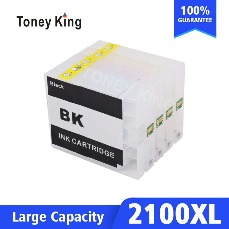 Многоразовый картридж Toney King для принтера Canon PGI 2100 чернильный MAXIFY Ib4010 IB4110 MB5110 MB5310