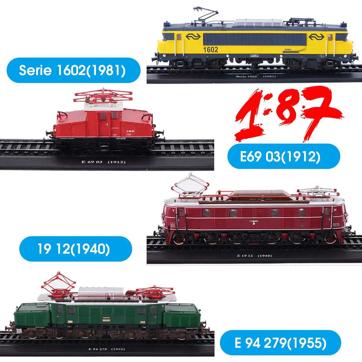 Коллекция игрушечных автомобилей со скидкой 1:87 из магнитного сплава для