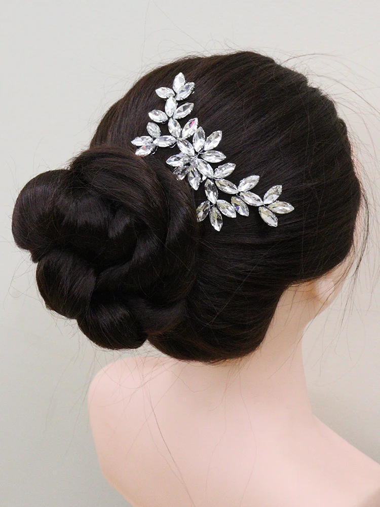 Женский цветочный головной убор золотистый серебристый свадебный аксессуар для