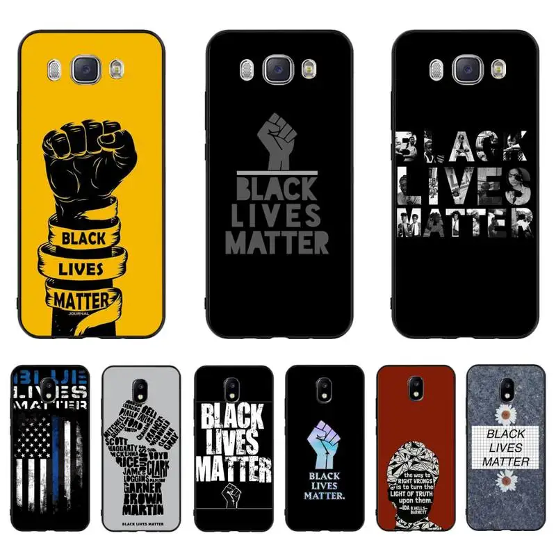 

Maiyaca black lives matter Luxury Unique Phone Cover For Samsung J7 J8 J6 J4Plus J5 J7Prime J2 J5Prime M10 M20 M30