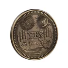 Монета доллар США Моргана данет, монета готического предсказания Ouija, видящая глаз или Ангел Смерти, никель