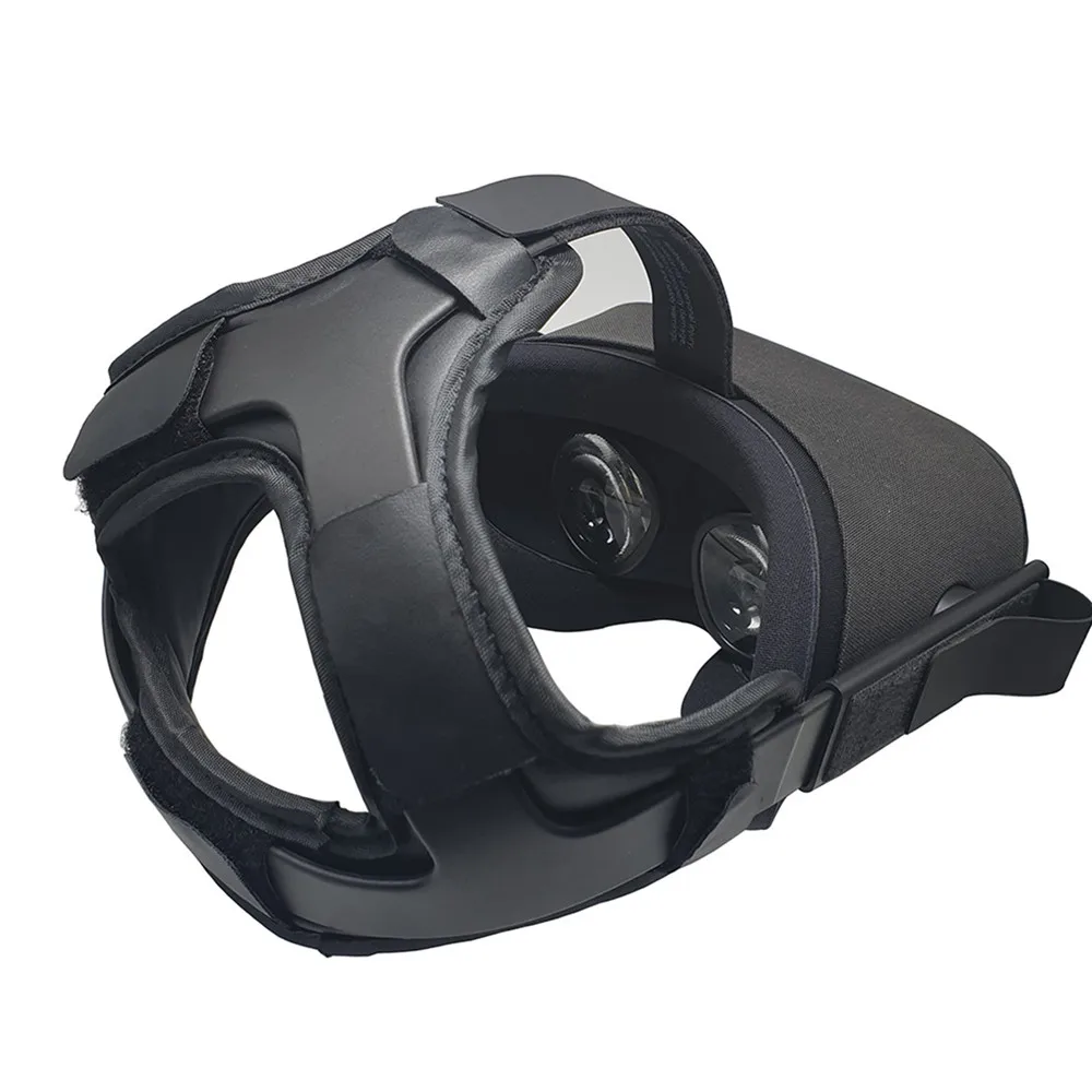 

Накладка для ремня на голову VR для Oculus Quest/riфреймов, гарнитура VR, удобная фиксирующая Кожаная подушка, Накладка для ремня на голову из пенопл...