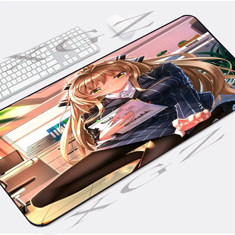 Школьный коврик для мыши XGZ с привлекательной девушкой игровой мультяшным