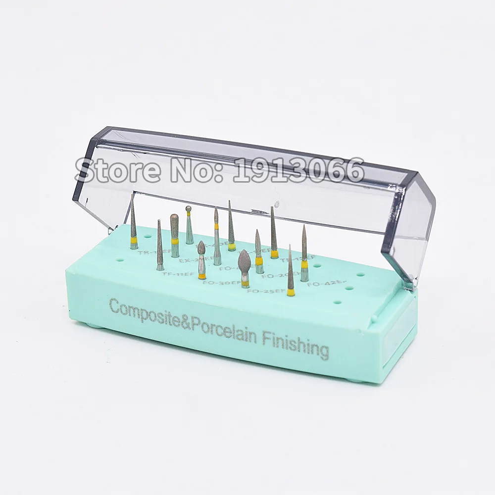 Профессиональный стоматологический набор для обработки зубных алмазных боров 1