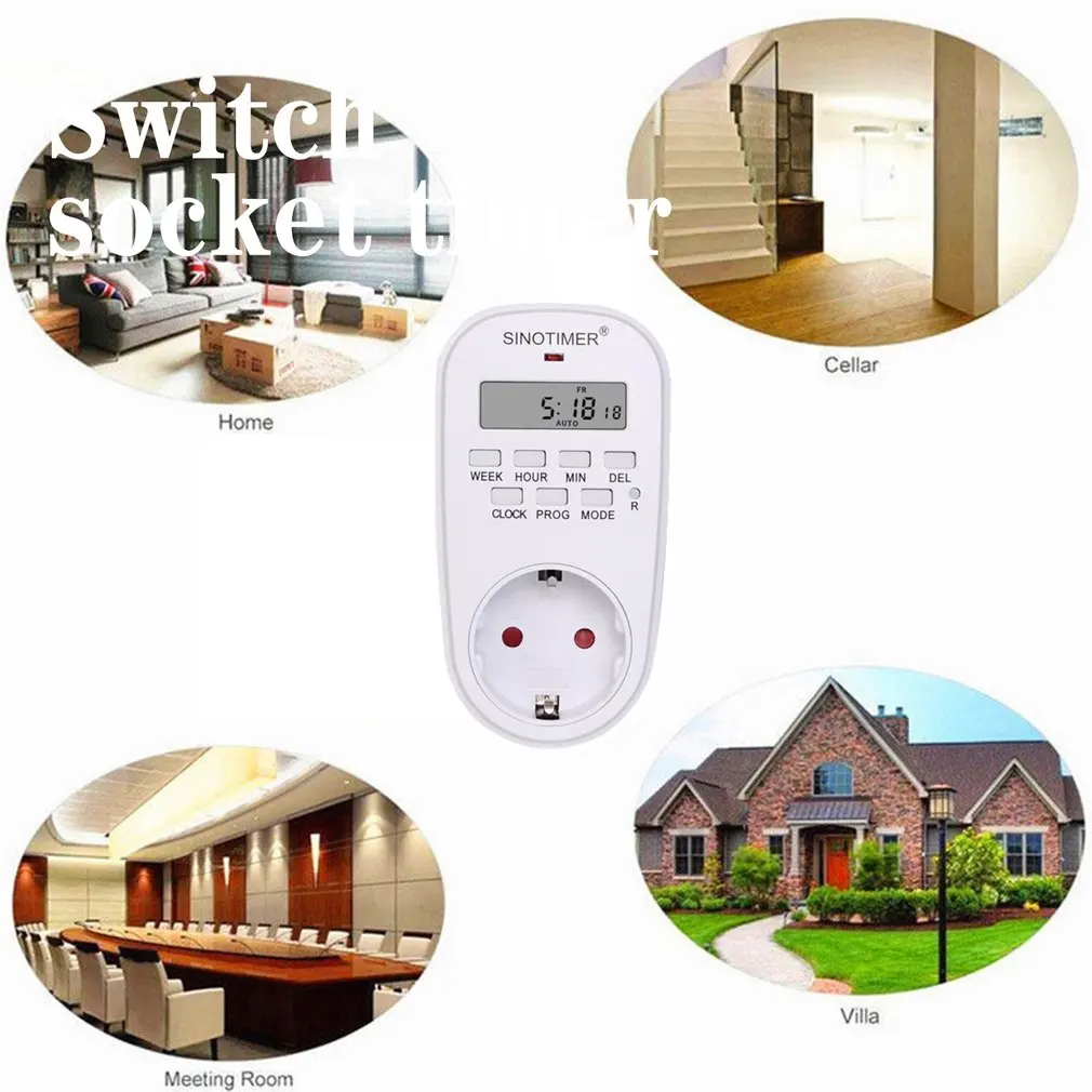 

SINOTIMER TM518 Voltage Protection 63a 220v Din Rail Adjustable Relay Limit Protection With Kwh Energy Meter Sinotimer