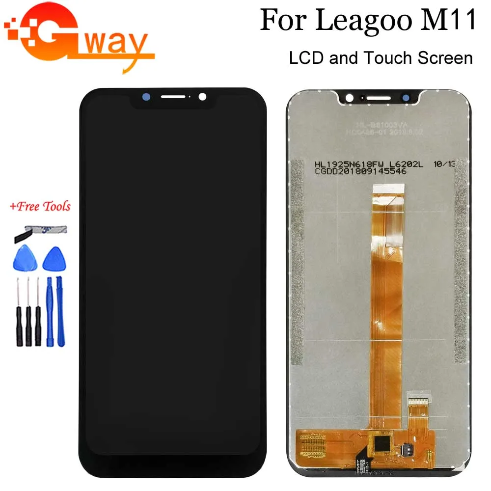 6 18 &quotдля Leagoo M11 ЖК дисплей и сенсорный экран дигитайзер панель в сборе новая