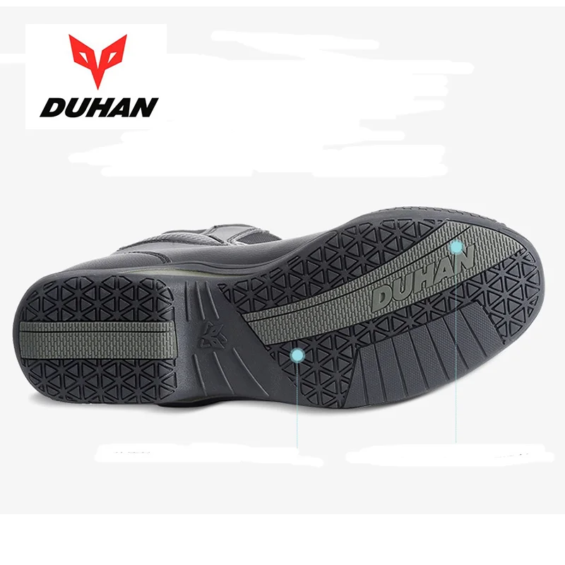 2020 Winter New Knight Protection DUHAN Motorcycle riding Boots Shoe Off-road Motorbike Shoes Racing boot Anti-fall Breathable | Автомобили