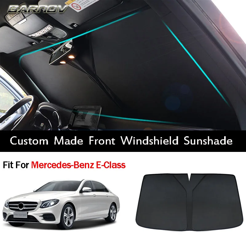 Car Special Front Windshield Sunshade Double Insulation Custom Made Fit For Mercedes-Benz E-Class W124 W210 W211 W212 W213