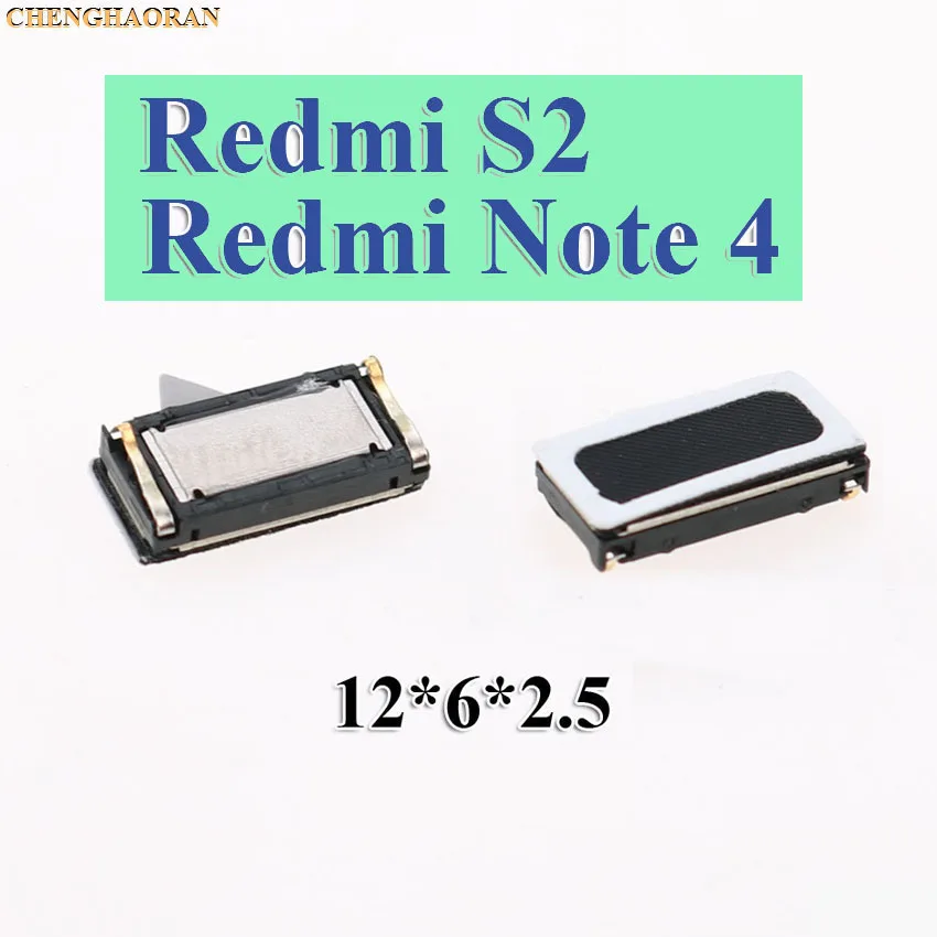 Redmi S2 Note 4 2 шт. наушники звук Топ Динамик приемник для Xiaomi Redmi 6 4 Pro 3 3X3 S S2 Note 7 6 5 2 3 Pro 4 4X 6A 5A - Color: Redmi S2 Note 4