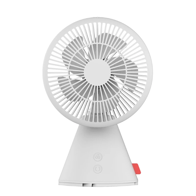

Adjustable USB Desktop Fan 3 Gears 3D Airflow Cyclone Cycle Up/Down Adjustable Portable Desk Air Cooler for Office Home