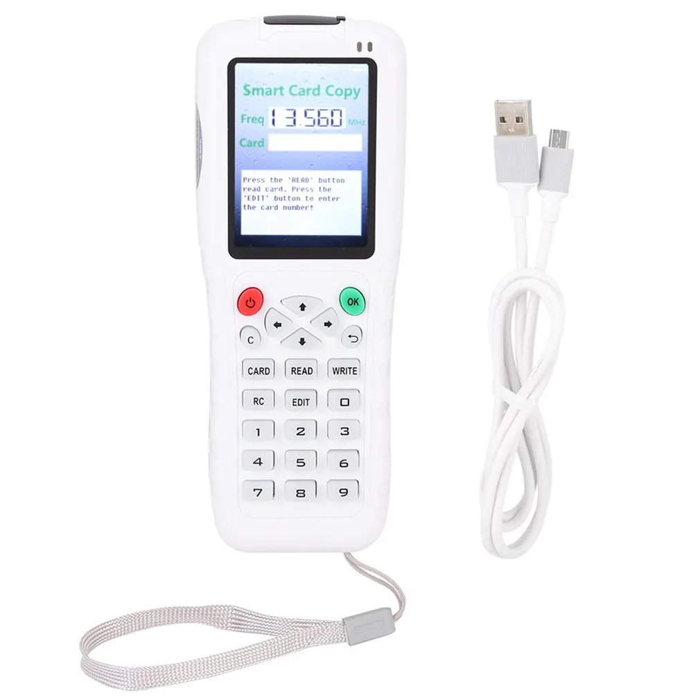 Ручной Rfid Ic копир многочастотный карты репликатор с полное декодирование