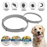 retractable deworming dog cat collar 8 month anti flea and ticks prevention mosquitoes repellent collar for cat dog pet products