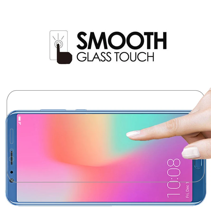 Чехол для huawei honor v10 защитная пленка закаленное стекло view v 10 view10 coque 9h huawey honer onor honr -