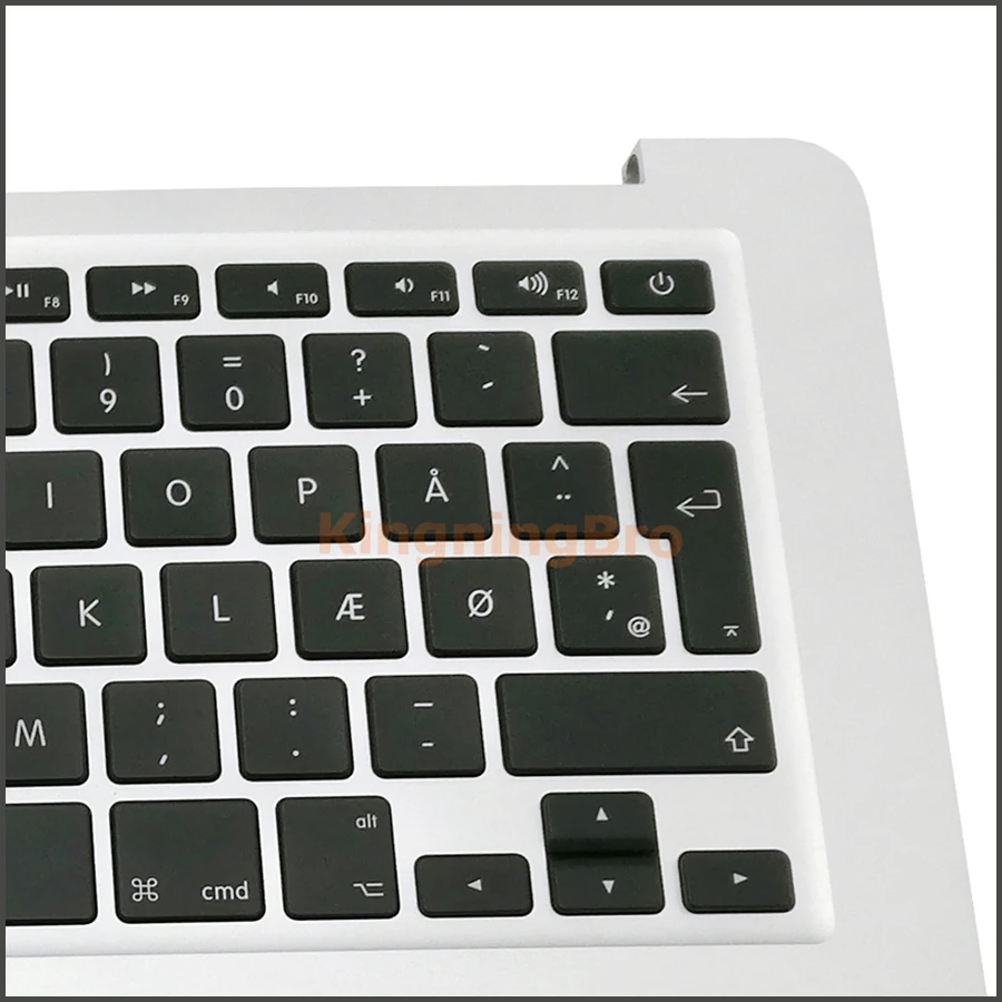 Оригинальная клавиатура A1466 с датской подсветкой и чехлом для Macbook Air 13 дюймов