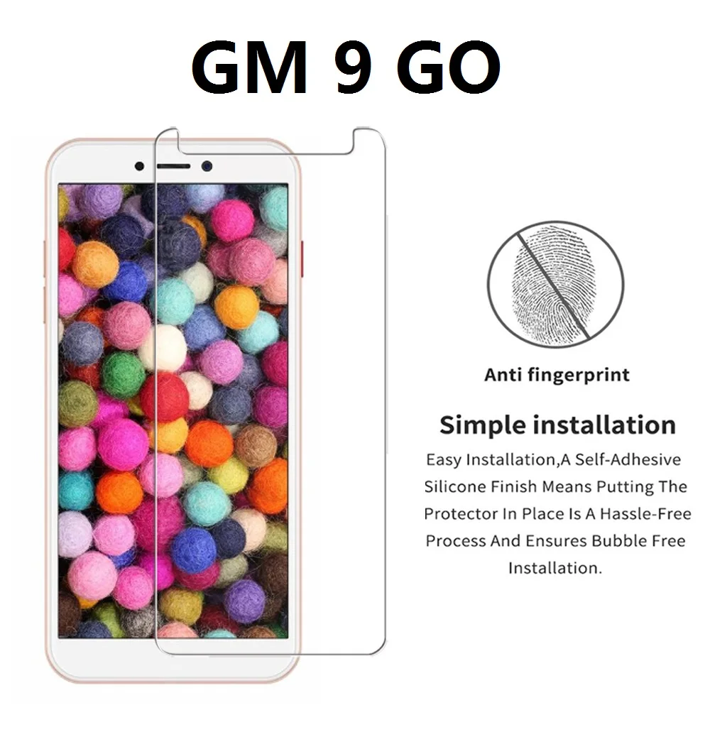 Закаленное стекло 9H для мобильных телефонов GM 9 Go Plus Высококачественная Защитная