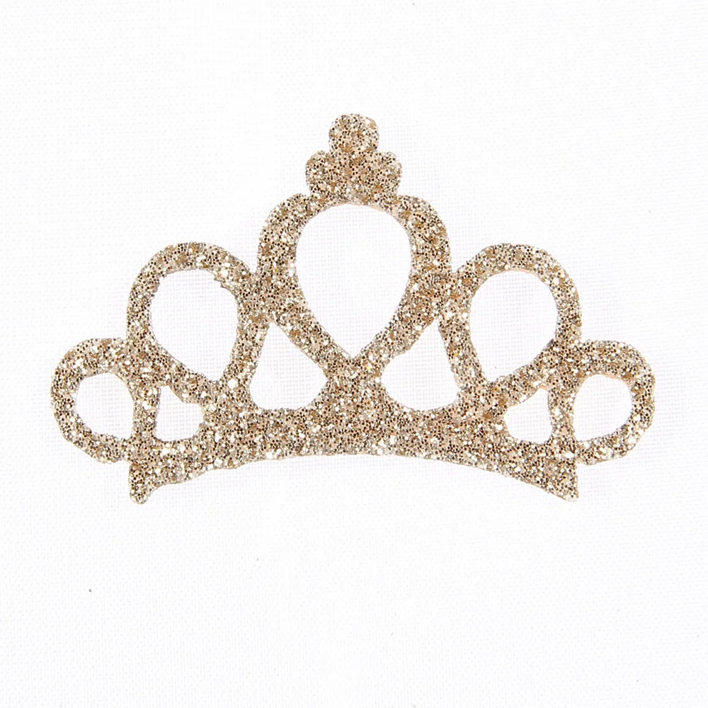 Nishine 30 шт./лот блестящая мини корона для волос ручной работы девочек аксессуары