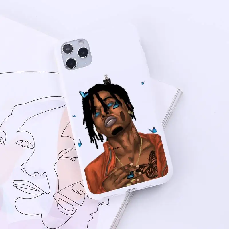 

Playboi Carti American rapper singer Phone Case Candy Color for iPhone 6 7 8 11 12 s mini pro X XS XR MAX Plus