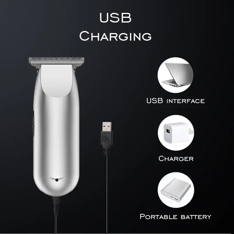 Беспроводной триммер для волос мужской новый дизайн профессиональная машинка