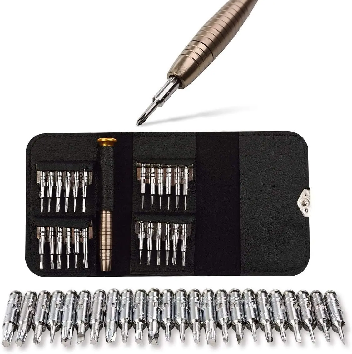 

25 in 1 Precision Torx Screwdriver Cell Phone Wallet Repair Tool Kit for Mobile Phone Cellphone Electronics PC Hand Tools