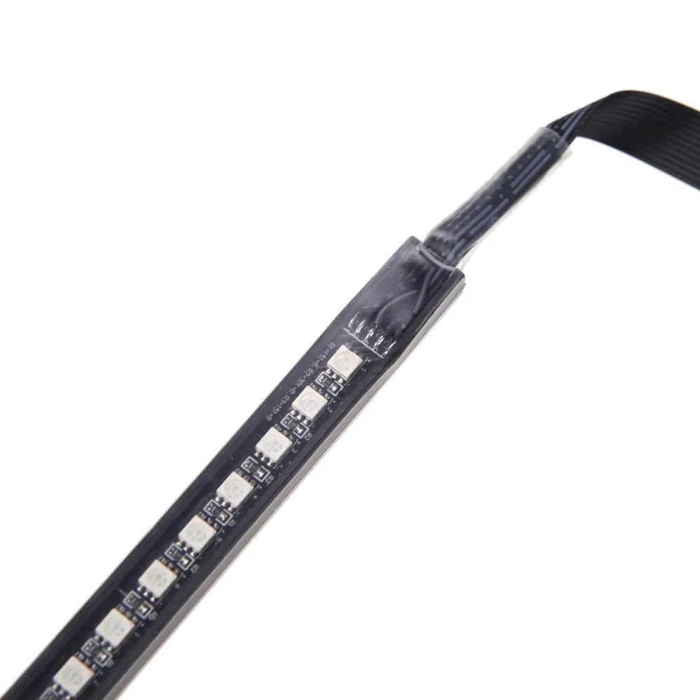 

7 Color 48 LED RGB Knight Rider Scanner Flash Car Strobe Light Strip Kits