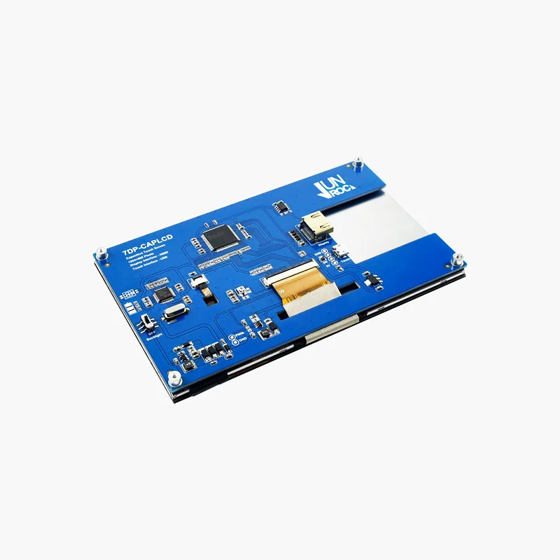 Емкостный сенсорный ЖК-экран 7 дюймов IPS 1024 × 600 совместим с Raspberry Pi 4B/3B +/3B/Zero Jetson NANO