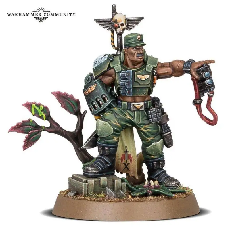 Astra Militarium CATACHAN COLONEL Limited Edition без базы | Игрушки и хобби