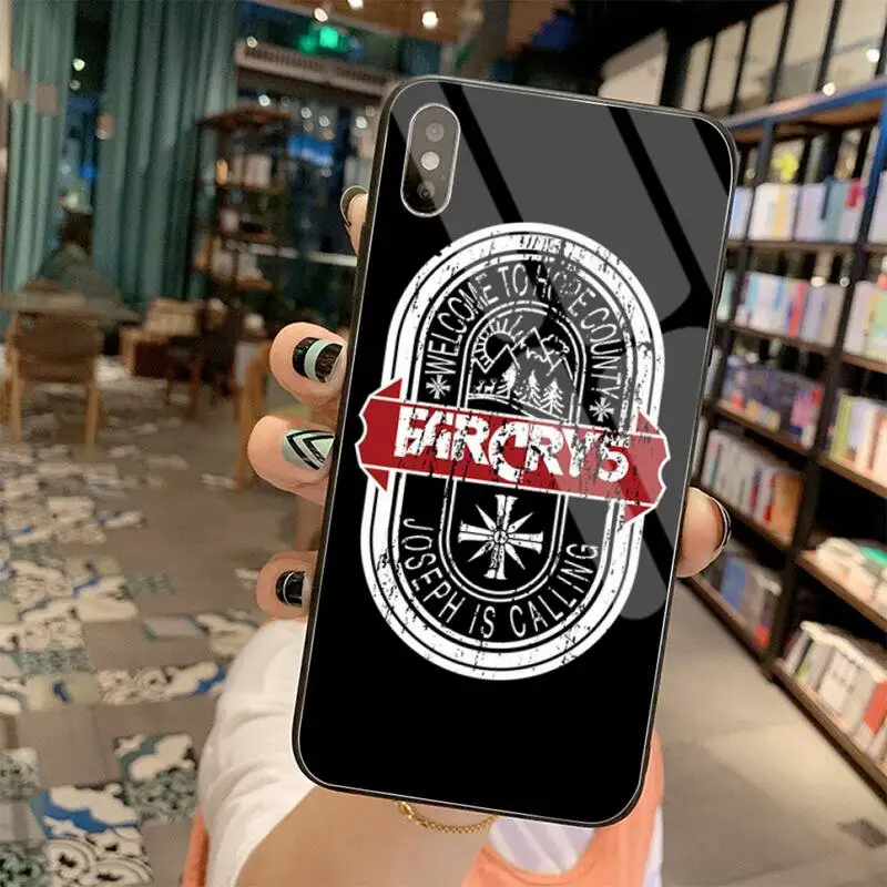 

HUAGETOP game Far Cry 5 Luxury Phone Case Tempered Glass For iPhone 11 Pro XR XS MAX 8 X 7 6S 6 Plus SE 2020 case