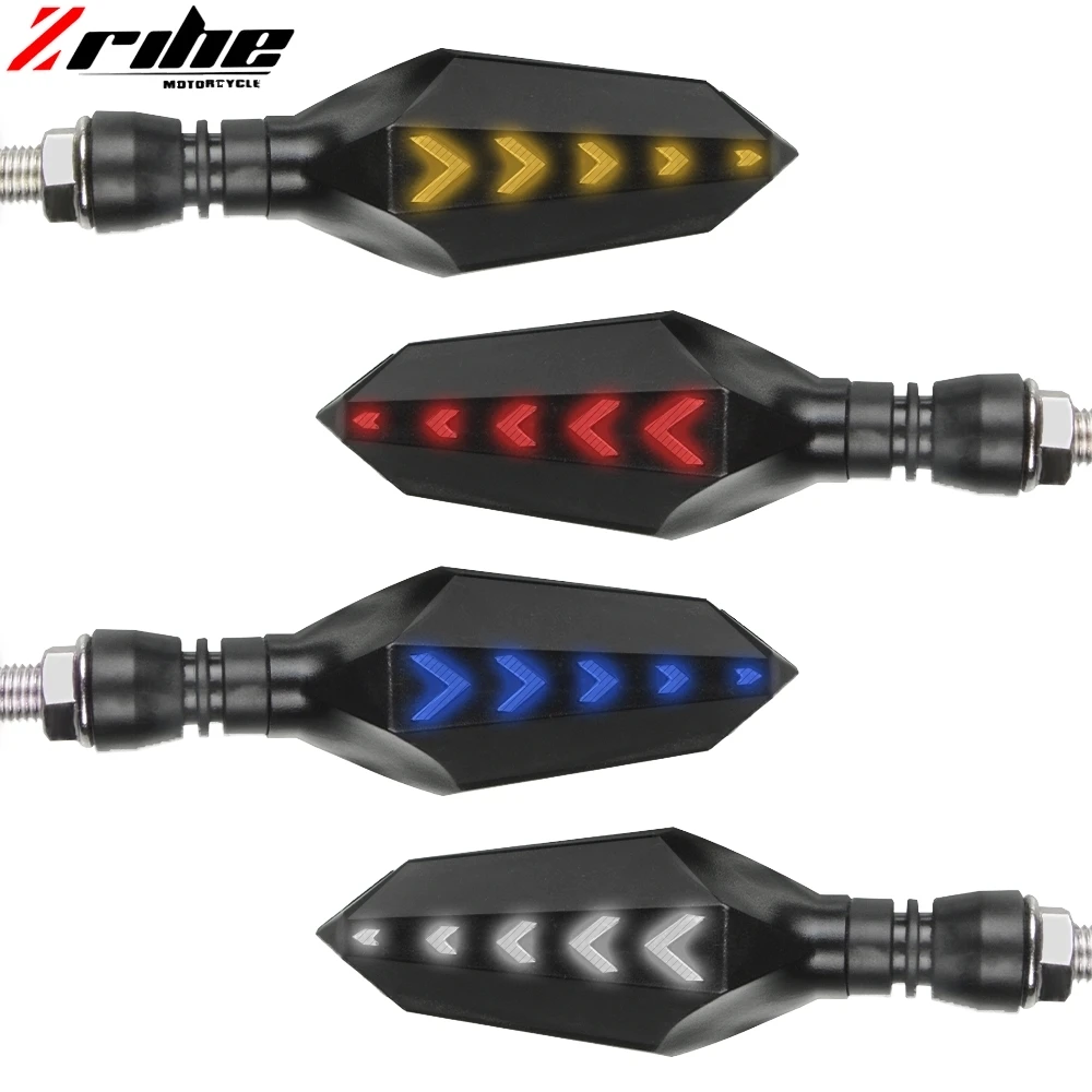 Светодиодный мотоцикл для указателя поворота Drl мигалка для honda msx x-adv yamaha yzf r125 tdm 900 fz1 kawasaki ninja z900 z750 z800