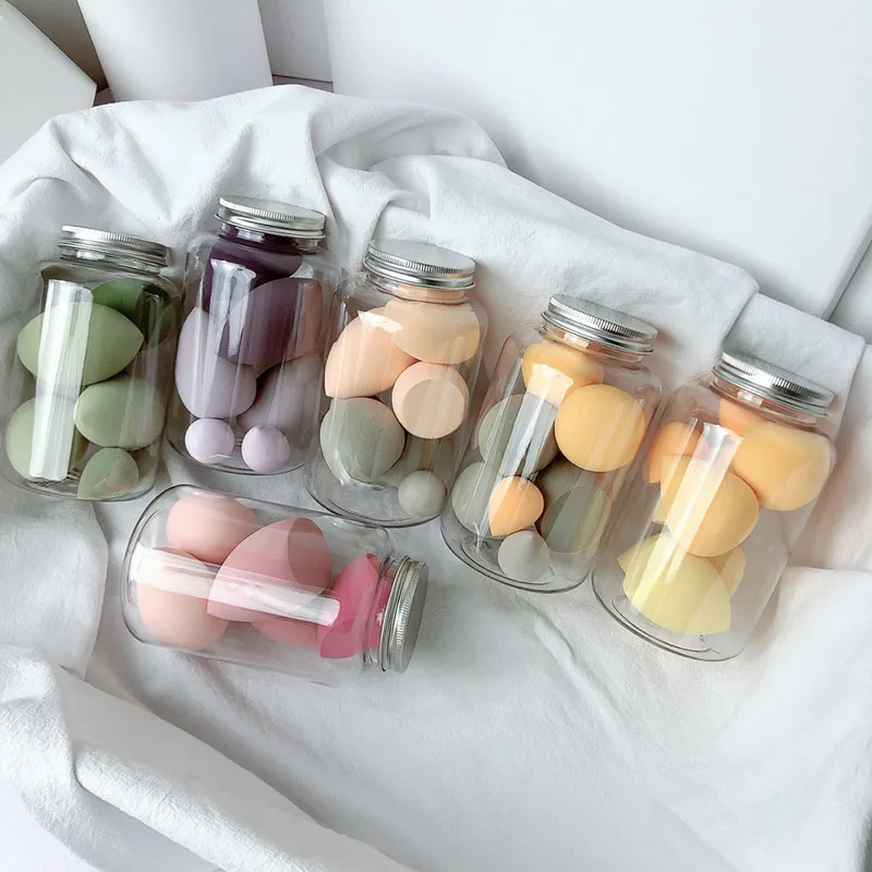 3/5/7 pcs макияж губки в виде капли воды супер мягкий косметический спонж Блендер