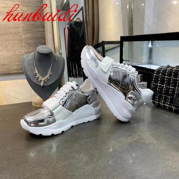 

Fashion New Sports Shoes Double-Sided Leather Design Sports Shoelaces Waterproof Platform Casual Shoes Autumn Shoes