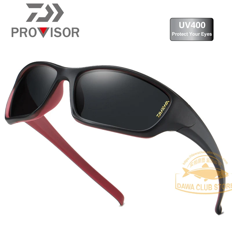 

2020 мужские поляризованные солнцезащитные очки Daiwa для рыбалки, квадратные велосипедные солнцезащитные очки, многоцветные Модные солнцезащ...