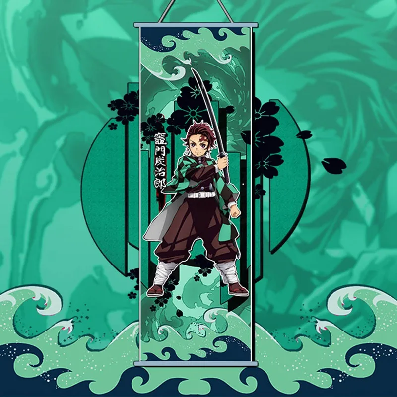 Модный плакат из японского аниме рассекающий демонов: киметасу no Yaiba Tanjirou Nezuko