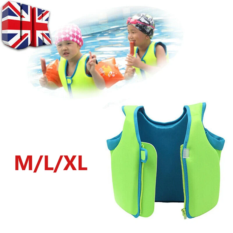 

Professional Kids Floating Swim Aid Vest Life Jacket Buoyancy Life Vest Swimming Boating Safety High Quality Durable